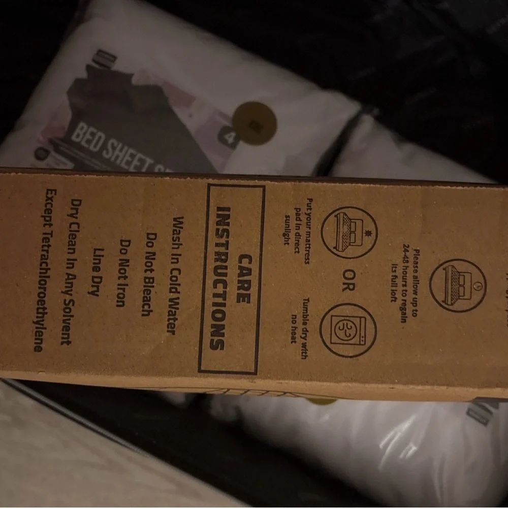 Bedding Fitted Quilted Mattress Pad